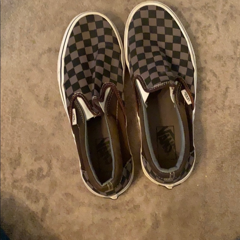 boys vans black,grey,white